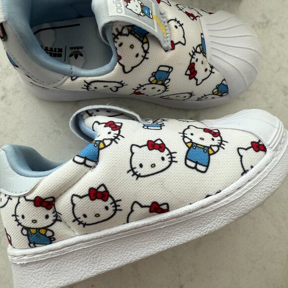 Adidas x Hello Kitty Superstar 360 toddler 6.5 - Picture 3 of 6